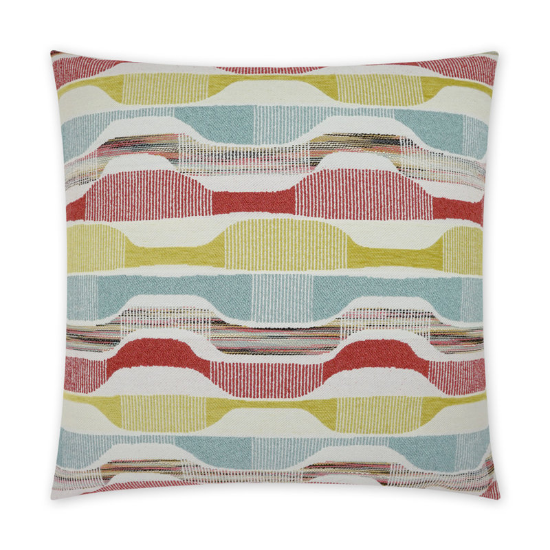 Ebb Pillow Cover & Insert, Confetti, Square 24"