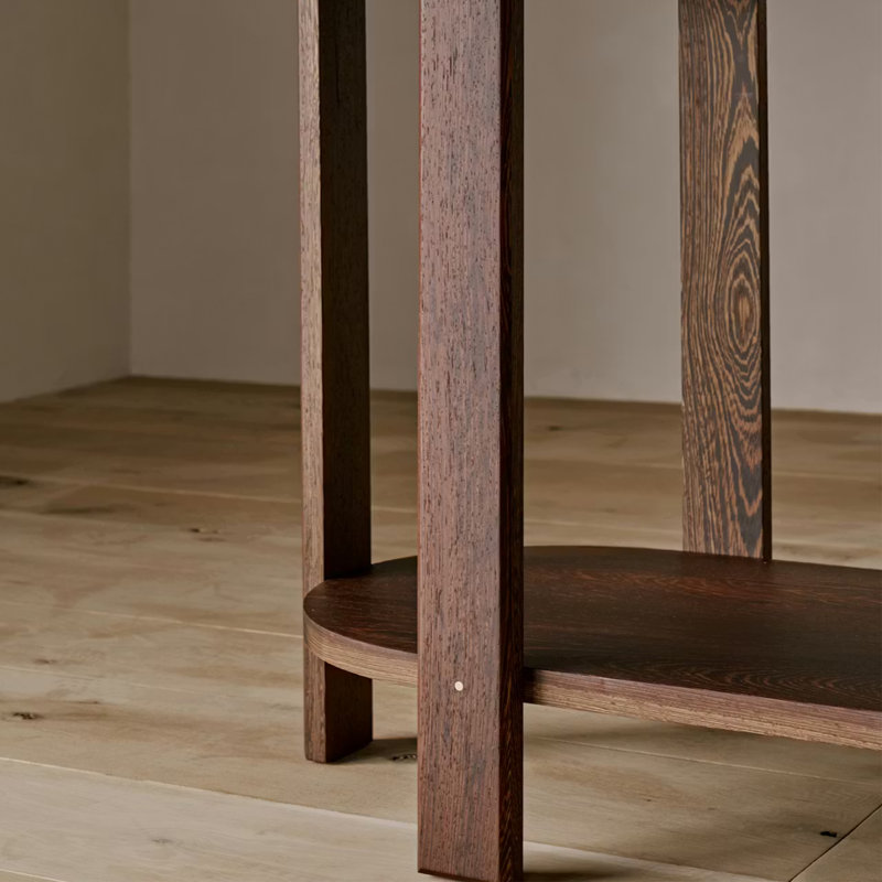 Console Nordic Minimalist, H 31,5 po x l 39,4 po x P 13,8 po, Brun
