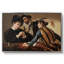 Le jeu de cartes, c. 1594 - Toile tendue avec châssis Caravaggio-132875430-132875433
