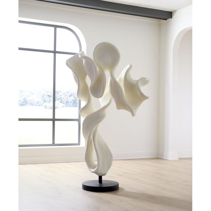 Cast Dancing Sculpture, Tendu, Faux Bleached
