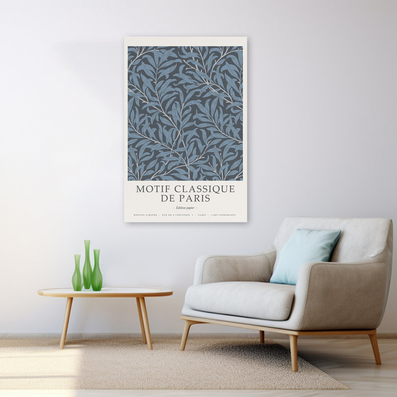 Motif classique 4 - motifs floraux et natures mortes, planètes, art, H 48 po x l 32 po