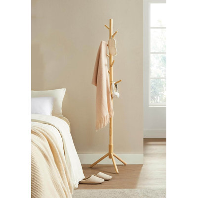 Freestanding 8 - Hook Coat Rack