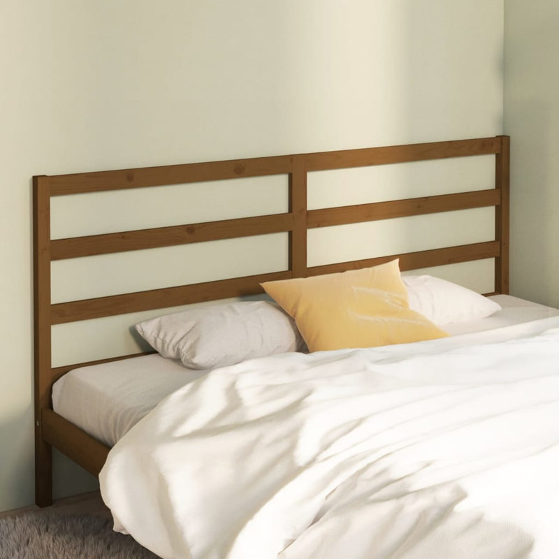 Eleonor Solid Wood Headboard, Brown, 100cm x 206cm