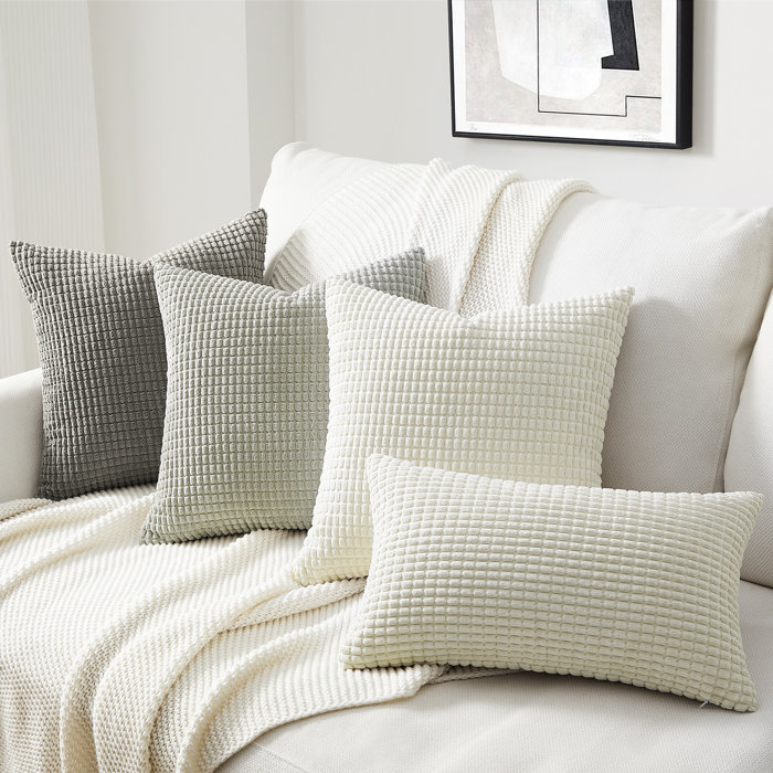 George Oliver Knighten Corduroy Pillow Cover & Reviews | Wayfair