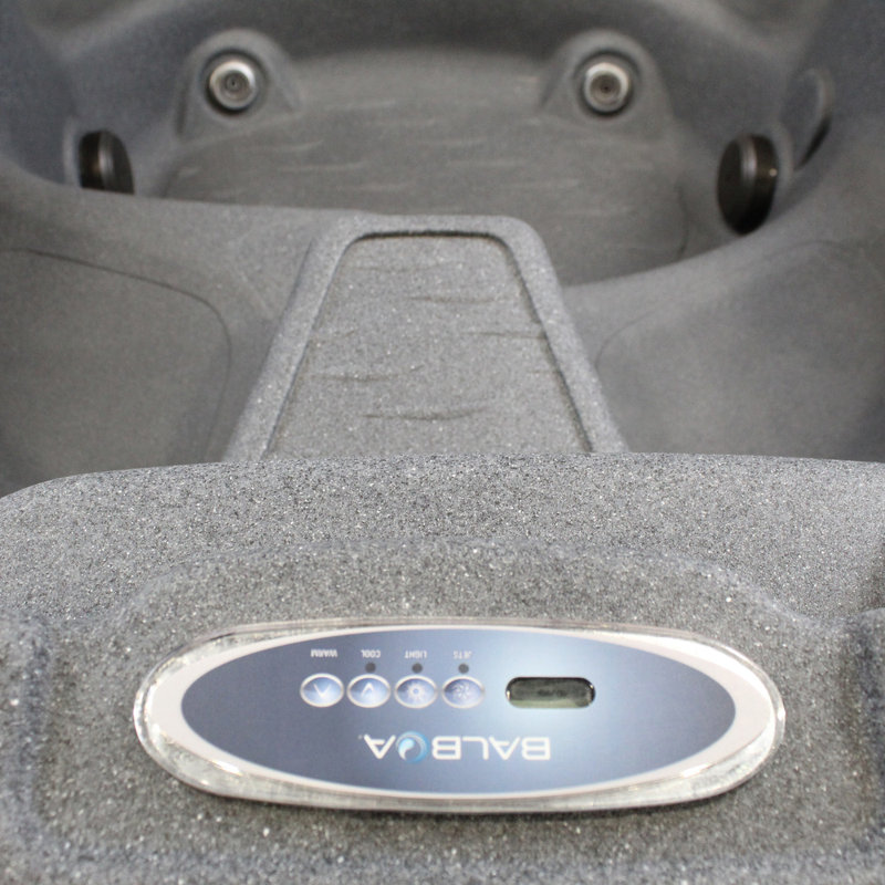 Arise 5-Person Open 45 Jet Plug and Play, 120V/240V Hot Tub, Real Stainless Heater, Ozone, Waterfall & Upgraded Lighting