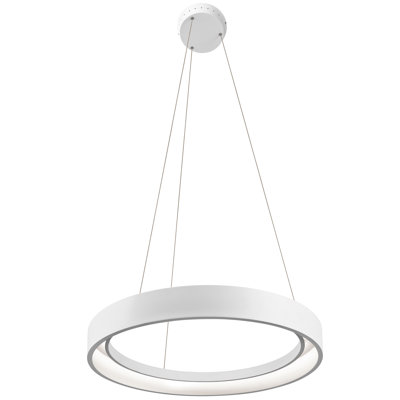 Luminaire suspendu géométrique unique à 1 lumière Rhianna