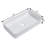 Elegant Look 24"X14" Ceramic Rectangular Sink - Vessel Style, Low Water Absorption, For Different Environments 24X14 Bathroom Stain-,