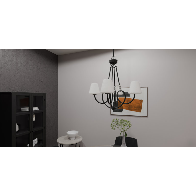 Ruthlee 4 - Light Dimmable Empire Chandelier