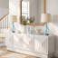 Ensemble de 2 lampes de table en verre Coastal 