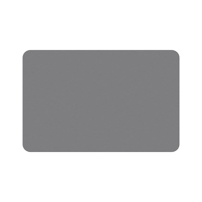 24" X 15" Minimalist Quick-dry Diatomaceous Stone Bath Mat, Grey