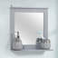 Ganit Flat Wall Mirror with Shelves