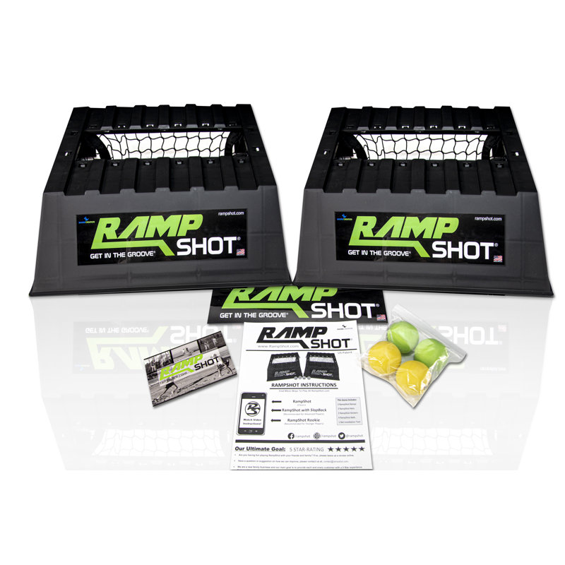 RampShot Black Plastic Outdoor Toss Game Set
