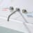 2 Handle Wall Roman Tub Faucet-87290727
