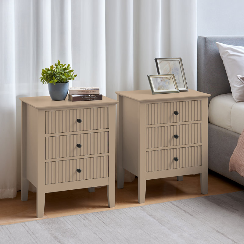 48cm W Bedside Table