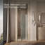 Revelpivot Shower Door, 70-In H X 31-1/8 - 36-In W, With 1/4-In Thick Frosted Glass
