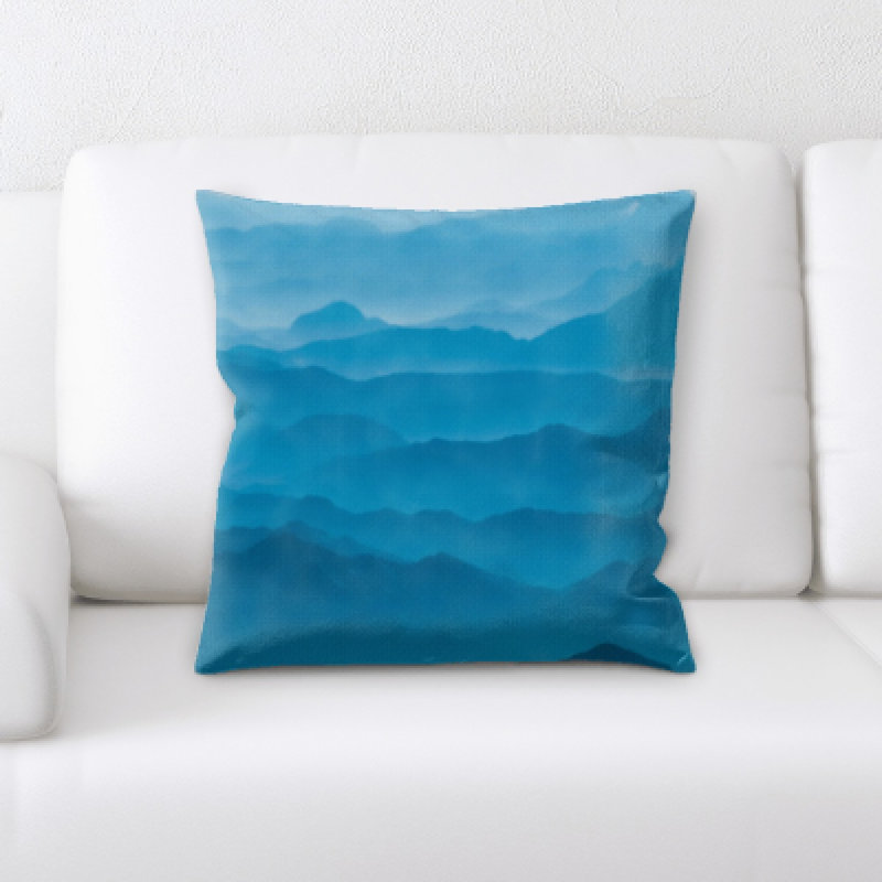 Microsuede Throw Pillow