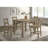 Cressley Vineyard Oak Counter Height Dining Table