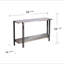 Console Thornsett avec plateau en miroir