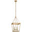 Chapman & Myers Launceton Small Square Lantern-44745480-44745475