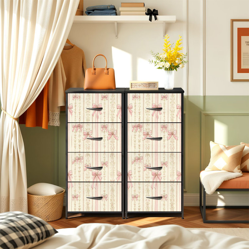 Commode de rangement verticale 4 tiroirs