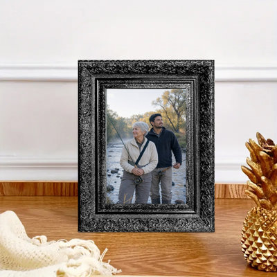 Cadre photo noir 3 pièces pour photos et tablettes de 8 po x 10 po