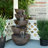 Titan Weather Resistant Cascade Fountain with Lights