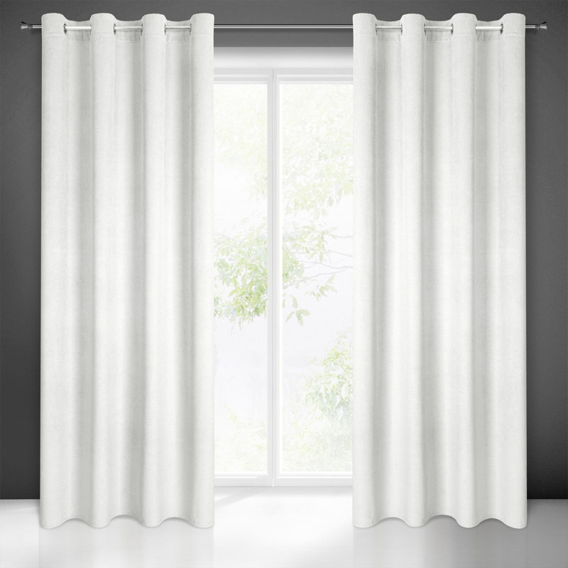 Gyung Blackout Curtain, White