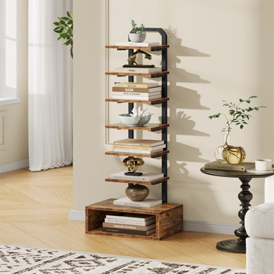 121cm H x 38cm W Metal Standard Bookcase