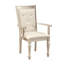 Chaise avec accoudoirs modernes 2 pièces