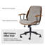 Chaise de bureau Oswina-308944799