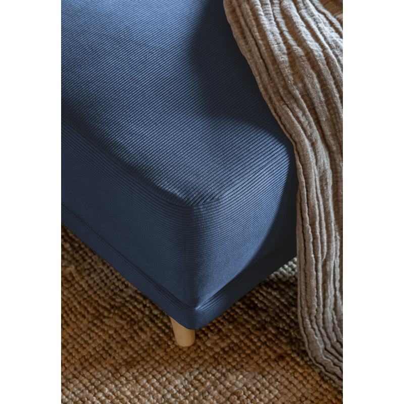 Lazy Lukka 8 Seater Sofa Bed, Right Hand Facing, Blue