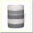 Urban Chic Grey Waste Basket