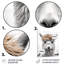 Curieux lama - décoration murale lama en métal-1125533746