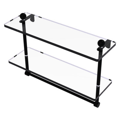 Gober 2 Piece Tiered Shelf with Towel Bar