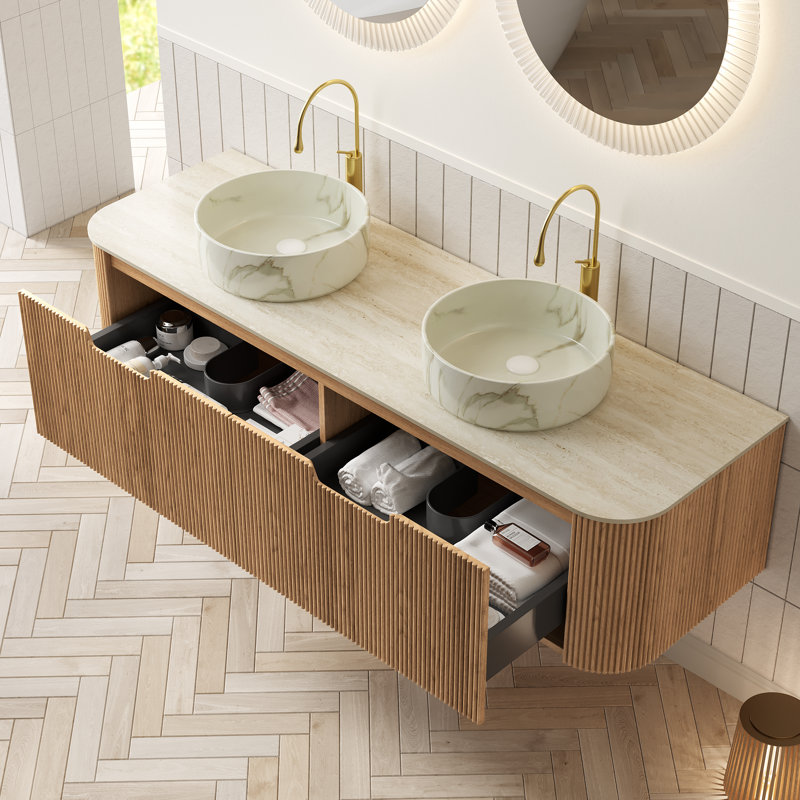 Meuble-lavabo et lavabo 60 po Dina
