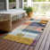 Machine Washable Indoor/Outdoor Chantille ACN1117 Green Rug