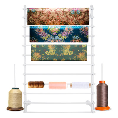 Wall-Mounted Display Rack Wrapping Paper Ribbon Holder