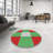 Wool Geometric Indoor Rug-1121198608