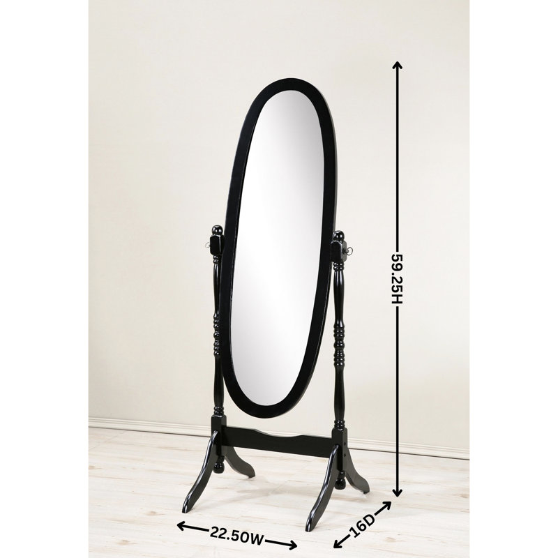 Miroir remarquable à finition argentée dans une majestueuse reine traditionnelle, 58,93 po x 15,84 po, Argent