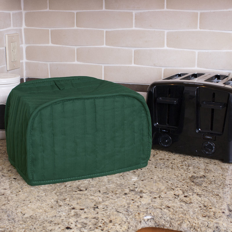 Housse universelle pour grille-pain à quatre tranches, Vert foncé