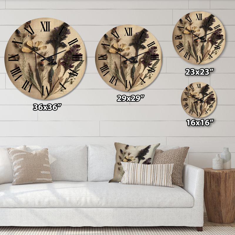 Horloge murale Rashade, Grand