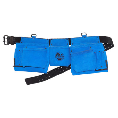 11-Pocket Yellow Work Apron With Suspender Hooks