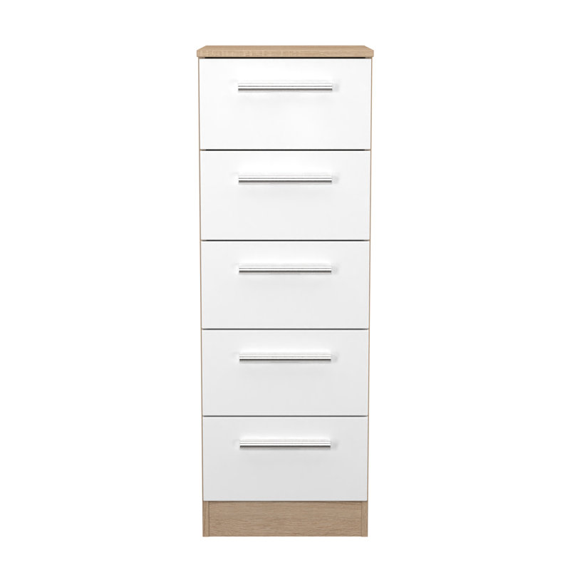 Fully Assembled Chesler 5 Drawer Chest