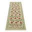Rug & Kilim’S Suzani Style Kilim Runner Rug In Cream With Floral Patterns