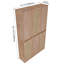 Armoire latérale de salle de bain 36 po, 6 portes à fermeture douce, montage flottant, 00512IMO * 3-00112IMO * 3