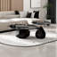 Table basse moderne simple ronde en marbre-104349809