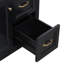 Meuble-lavabo 36 po avec lavabo, armoire avec 4 tiroirs, porte à fermeture en douceur et tablette réglable-1595706103