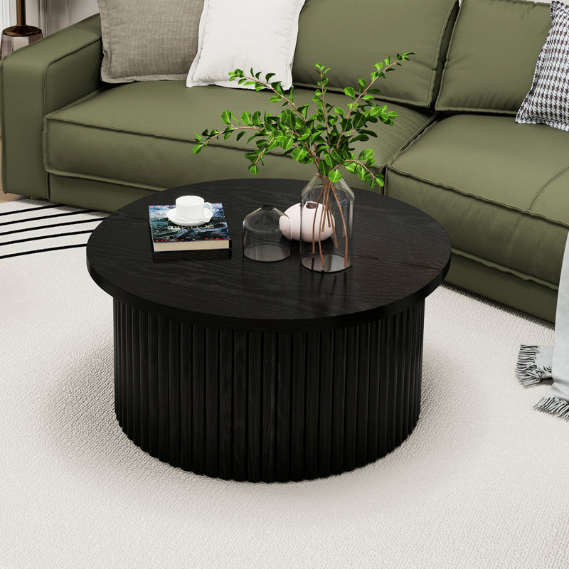 Table basse moderne Modern Living, Noir