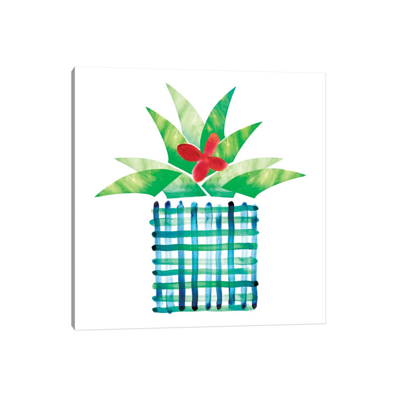 Colourful Cactus III by Northern Lights - Wrapped Canvas Painting, 93.98cm H x 93.98cm W x 1.91cm D