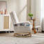 Chaise berçante avec pieds en bois massif, chaise berçante Modern-974484935